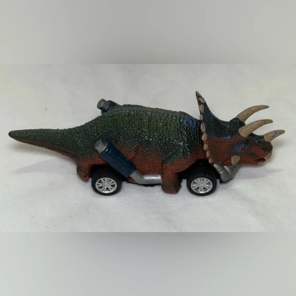 Dinosaur Toys for Kids 3-5 Pull Back Toy Cars 4 Pack Dino Toys for 3 4 5 and up